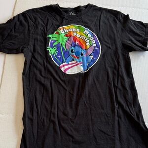 Black Disney Stitch T-Shirt